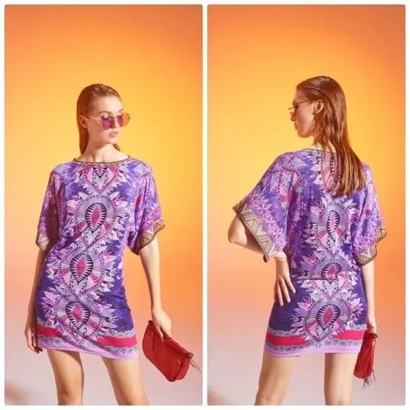 Custo Barcelona Dresses & Skirts - CUSTO BARCELONA Vintage Knit Dress/ Cover-Up Size Medium